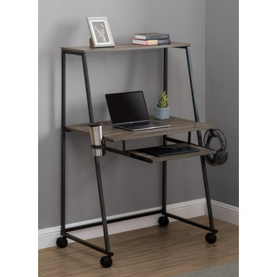 Metal Base Computer Desk