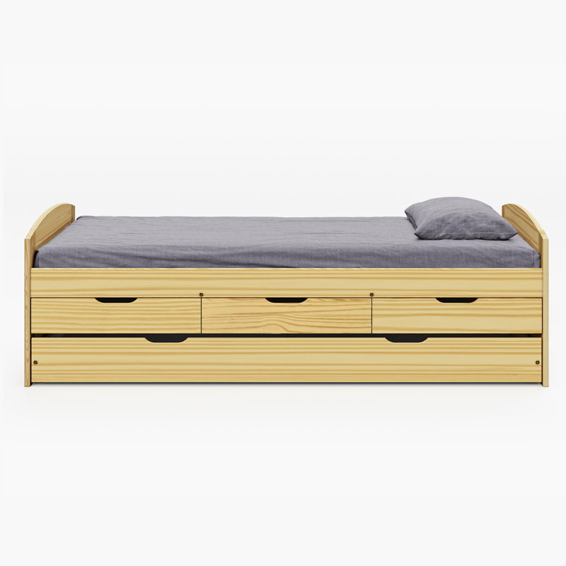 Debraann Daybed,Daybed with Trundle, Natural