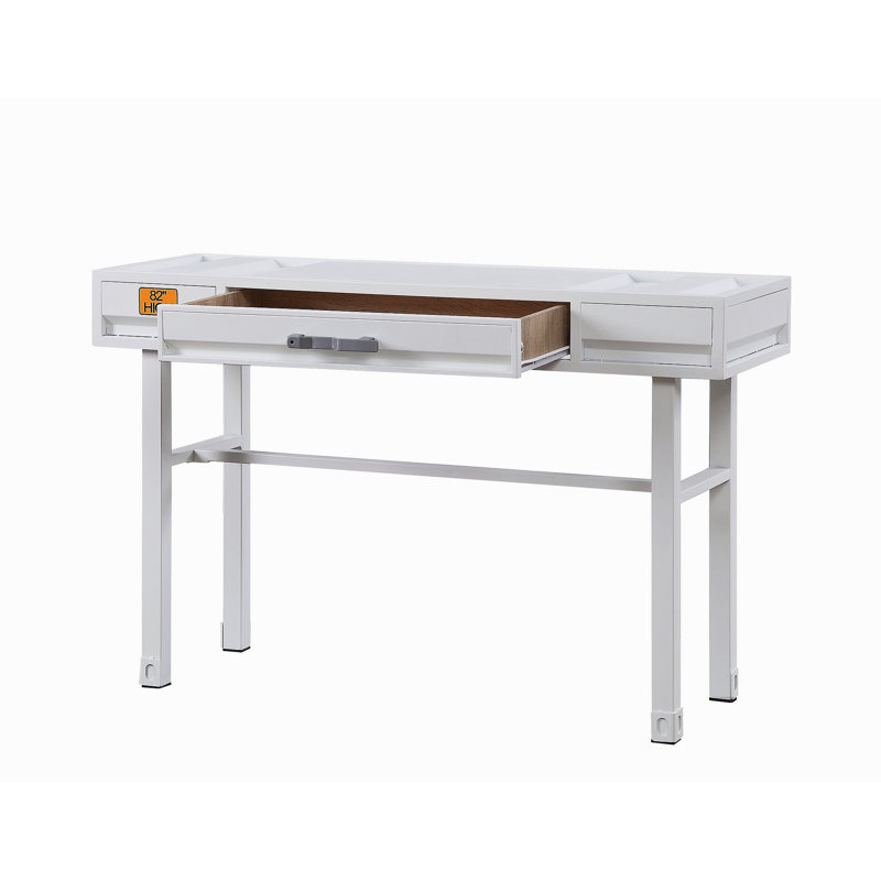 Bureau de coiffeuse CarWhite, Blanc