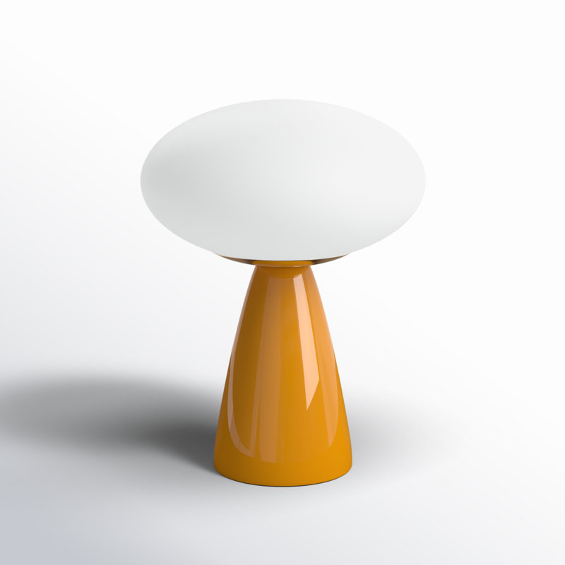 Lampe de table en céramique Deckard, Jaune