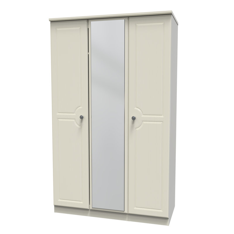Adala Manufactured Wood Wardrobe, Cream Ash