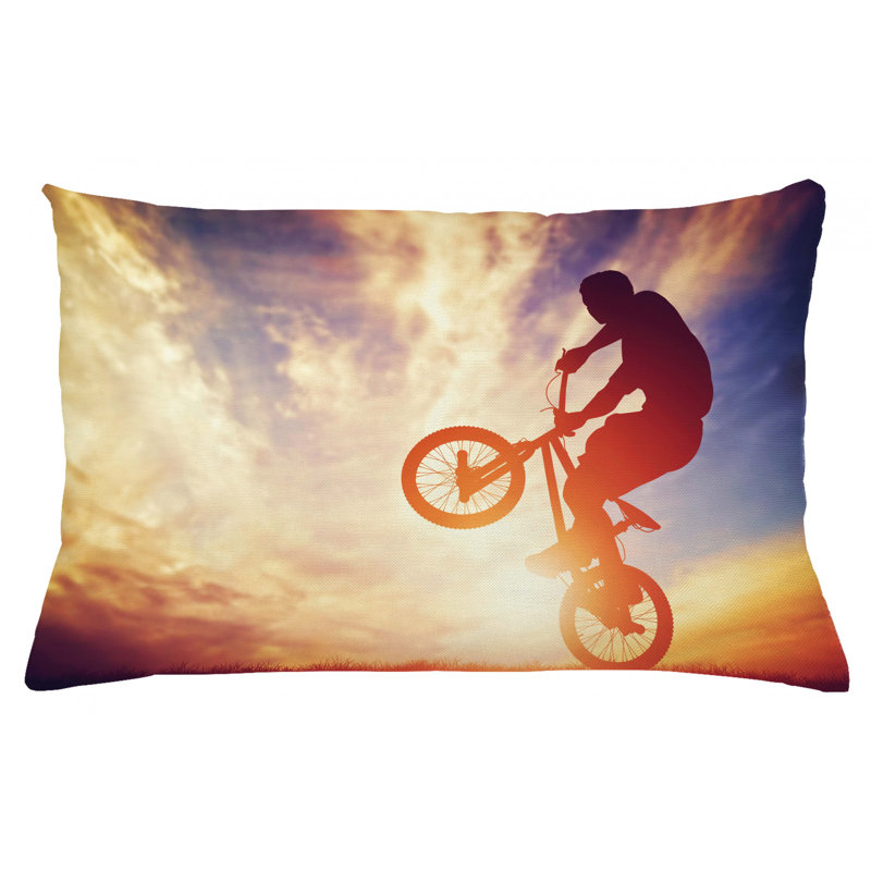 Housse de coussin lombaire intérieur/extérieur, 16 po x 26 po