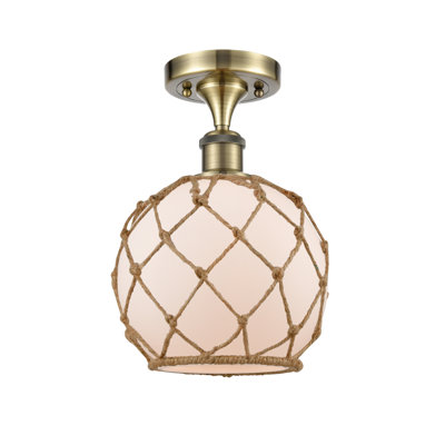 Larocque Glass Flush Mount