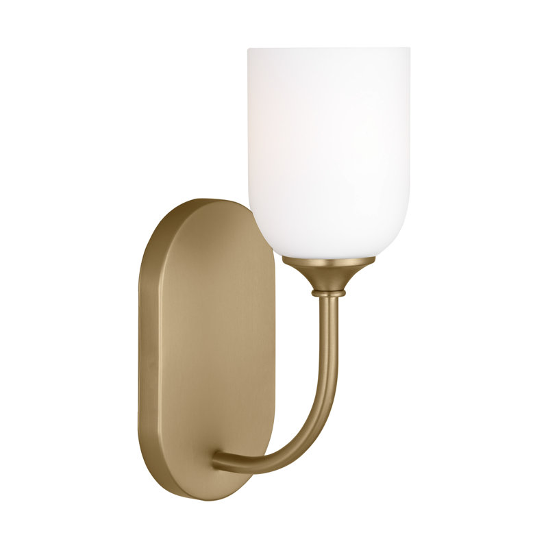 Emile Small Vanity from Generation Lighting , Satin Bronze, Yes
