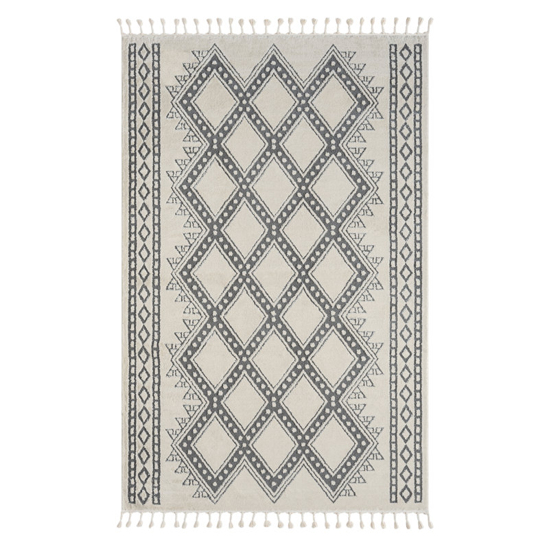 Delight Tapis white Rug, Rectangle 200 x 290cm