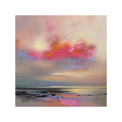 Magenta Cloud by Scott Naismith - Wrapped Canvas Painting