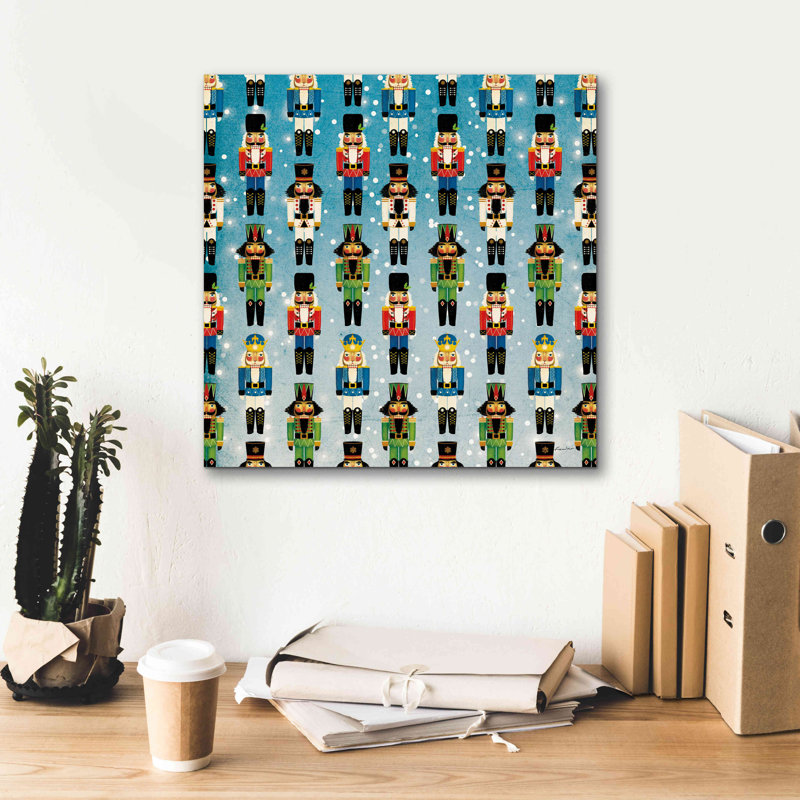 «Nutcracker Pattern Bright I» par Ryan Fowler, H 18 po x l 18 po x P 0,75 po