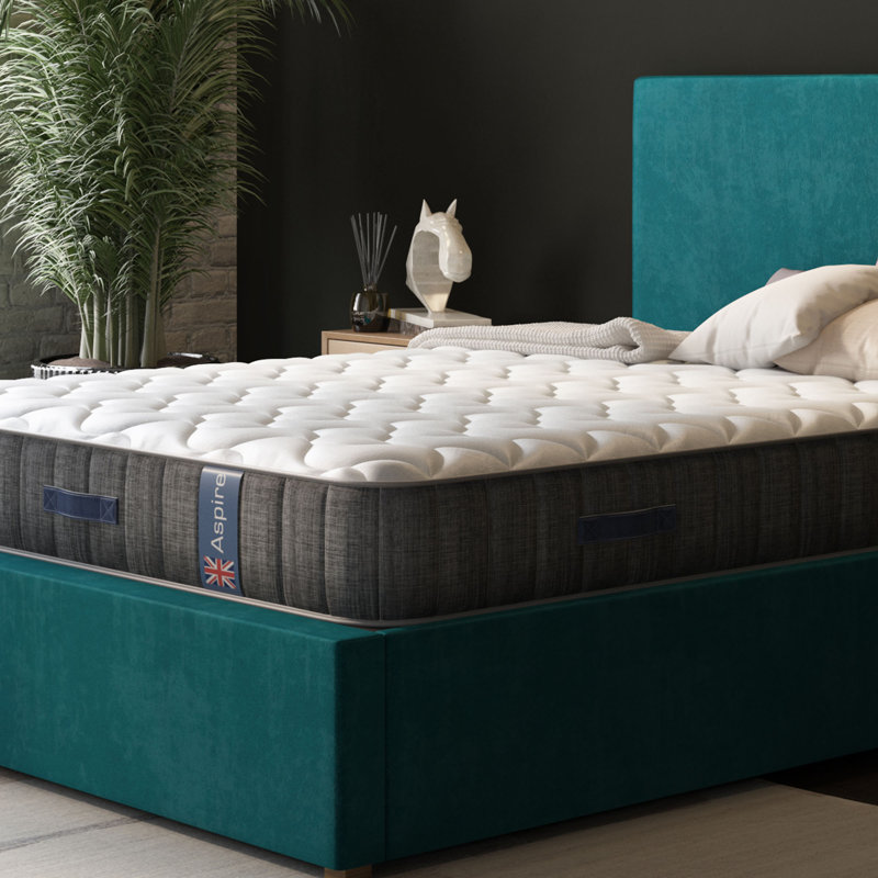 Aspire Medium Comfort Hybrid Pocket Mattress, 135 x 190 cm