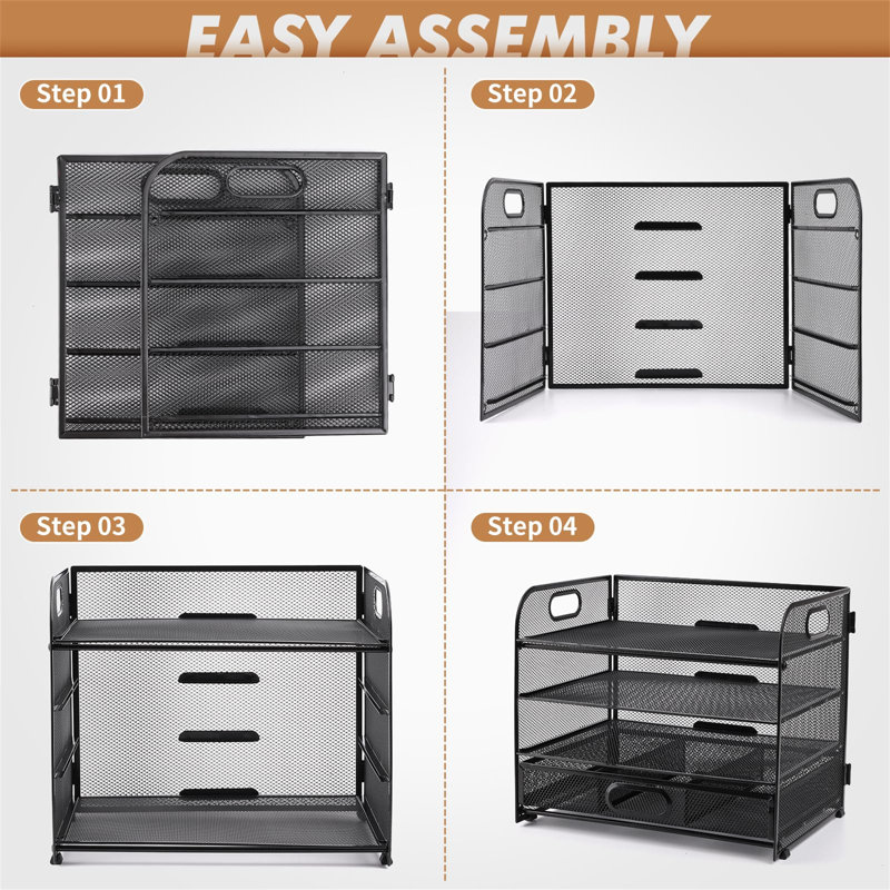Betselot Metal File Organiser