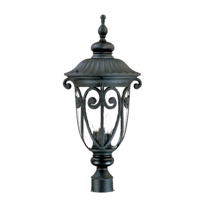 Tête de lanterne câblée 1 lumière Appalachian H 25,75 po