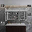 Pharmacie à DEL 60 po x l 32 po avec miroir, homologué ETL, lumières à intensité variable, désembueur antibuée, tablettes réglables, très grand rangement, bord arrondi, encastré ou à fixation en surface-1049736035