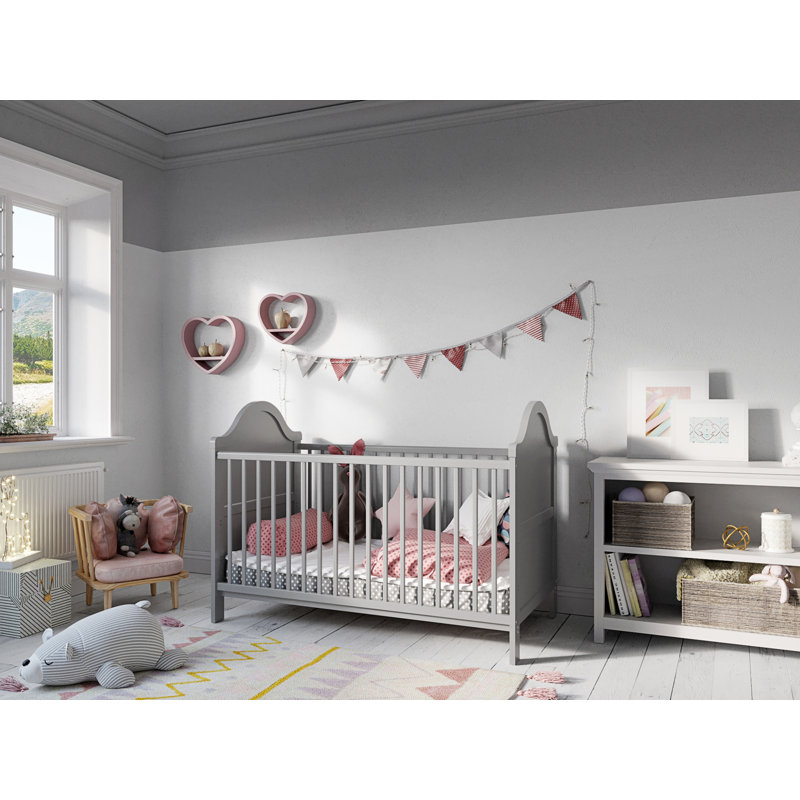 Rowland 2 Cot Bed, Grey