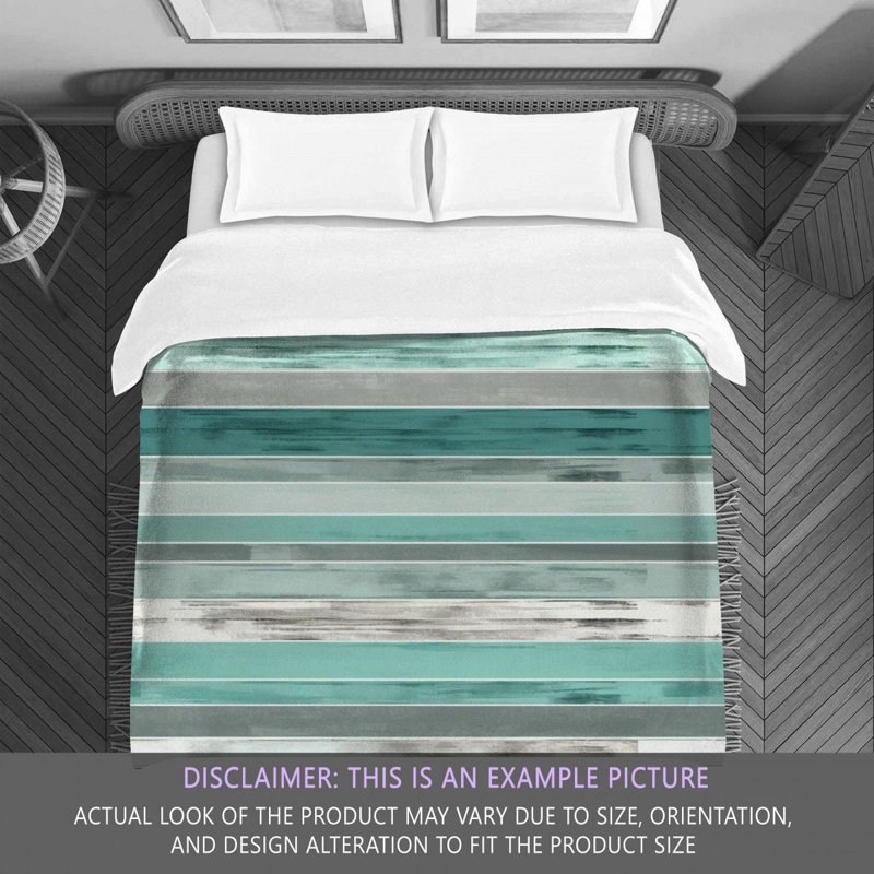 Horizontal Stripe Comforter, Twin