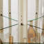 Vitrine d'angle lumineuse pour salon, objets de collection antiques, verre à vin et bar-1652228311