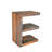 Goa Cube Solid Wood Block End Table