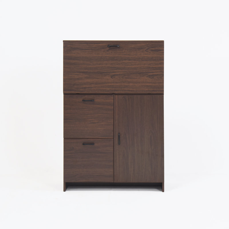Armoire de bureau avec tiroir de rangement et tablettes