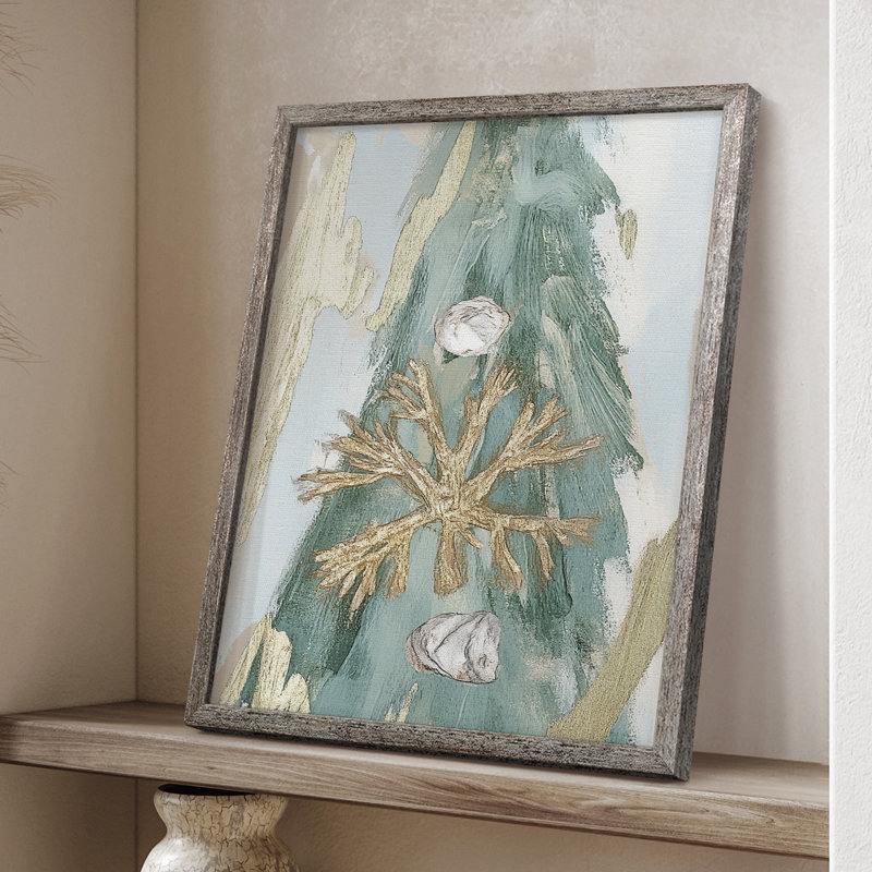 «Christmas Holiday Art» CECXLI, reproduction d'art encadrée - bois massif, H 15 po x l 12 po