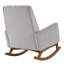 Chaise berçante en velours Sway Performance-619724118