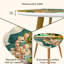 Ensemble de 2 tables basses gigognes Triangle
