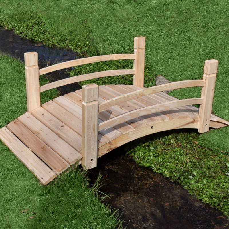 Pont de jardin Thee, H 18,25 po x l 48,5 po x P 26,25 po