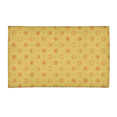Tapis jaune lune phases