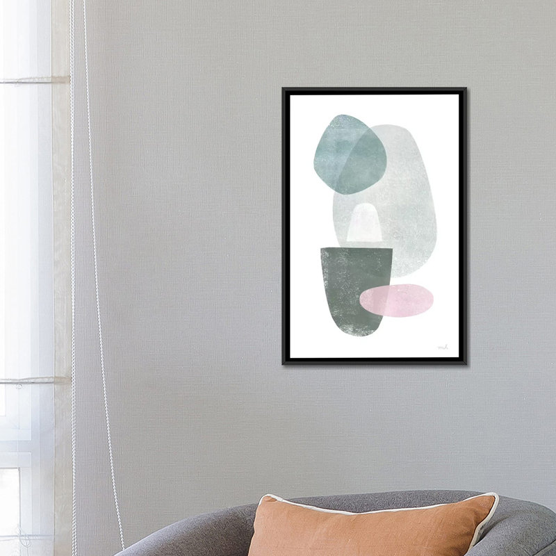 « rêve i », reproduction d’impression sur toile tendue, H 26 po x l 18 po x P 1,5 po, Toile avec cadre noir, Pas de tapis