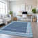 Premium Machine Washable Sykora AMF1398 Stripes Rug