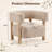 Boucle Upholstered Accent Arm Chair