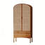 Brown living room cabinet