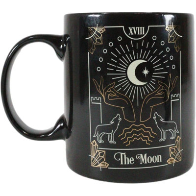Carcalete Wicca Tarot Fortune Teller Pseudo-science Astrologie Zodiaque Gothique Alchimie Sorcellerie Divinité Café Thé Tasse Tasse Tasse 11Oz