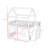 Wooden House Bed With LED Light-1815051002