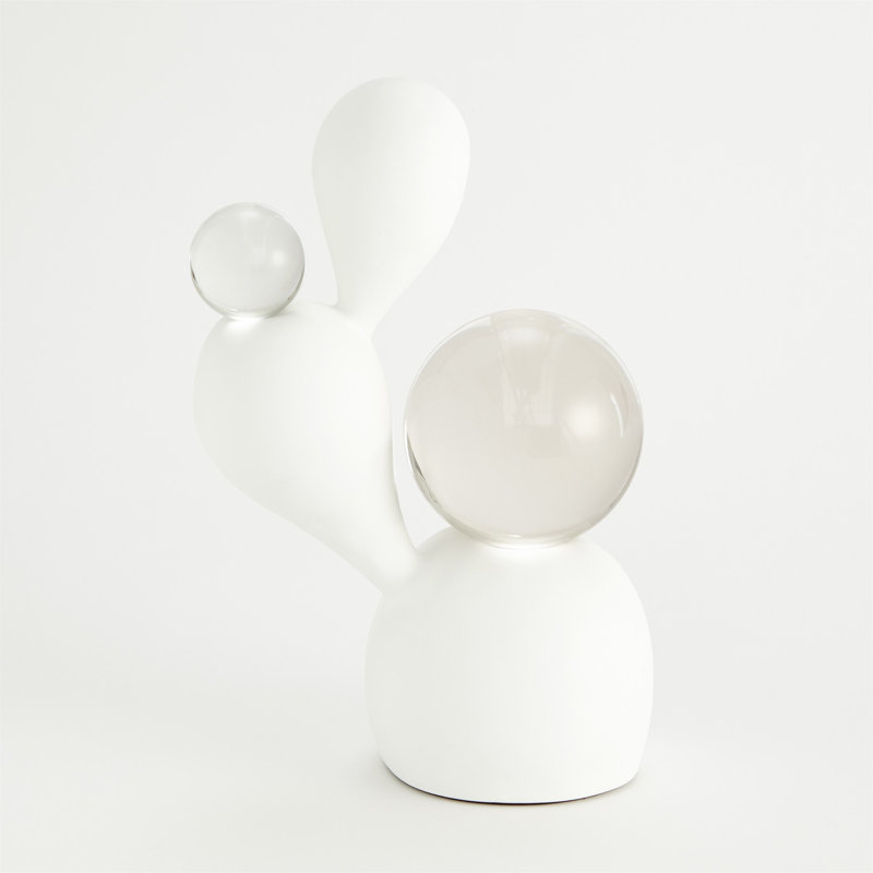 Triple sculpture Meringue avec 2 sphères
