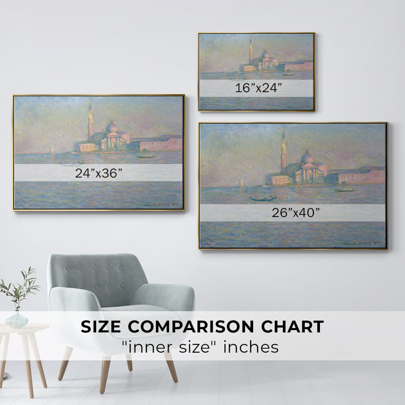 Impression nautique rétro-XCVII, Toile avec cadre flottant or, 27" H x 41" W