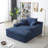 64''x46'' Chaise Lounge Chair Indoor, Oversized Upholstered Sofa Bed, Sleeper Couch Reading Chairs Fluffy Plush Faux Fur Cloud Sofas Couches for Living Room-116264485