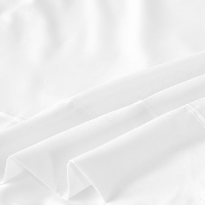 2023-Micro-PC Microfiber, Queen Pillowcase, White