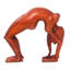 Statue Kahle «Lithe Yoga Backbend»