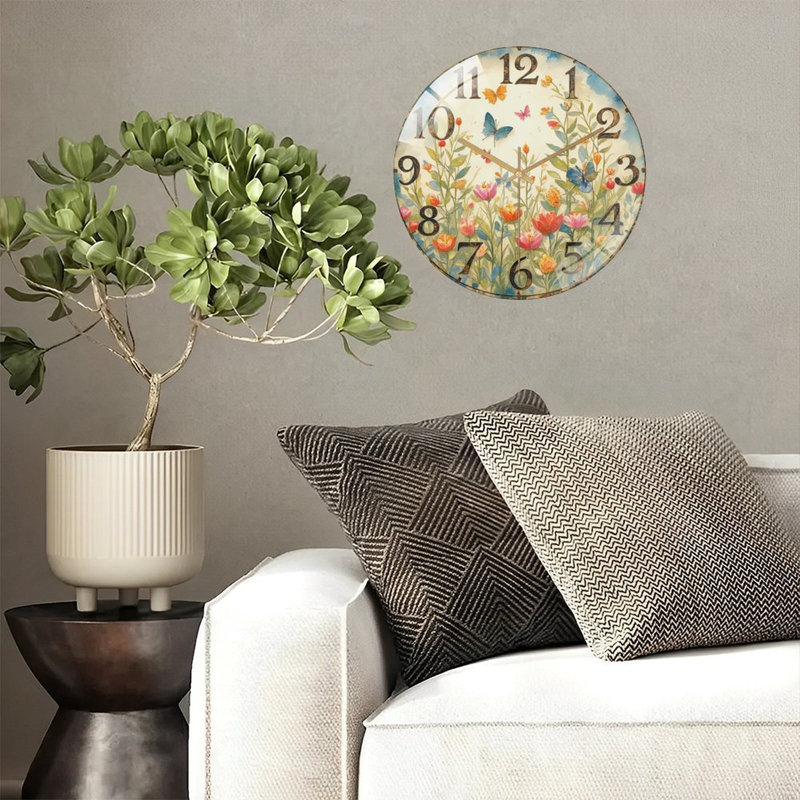 Horloge murale 12 po