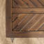 Banc de pique-nique en bois d'acacia pour le patio Harbison-1374334523