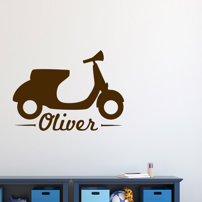 Scenic & Cityscapes Wall Decal, Chocolate Brown, Yes