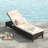 Outdoor Adjustable Sun Loungers Set Of Two