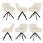 Gefjun 46cm H Upholstered Metal Armchair-1560522143