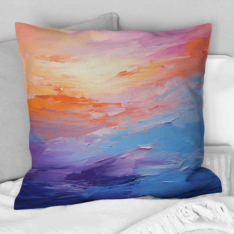 Coussin Bold Pastel Sunset II - Sunset