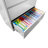 Esden Lockable Metal File Cabinet with 2 Drawer,  for Home, Office-1146766818