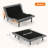 Queen Adjustable Bed Frame With Adjustable Legs and Wireless Remote