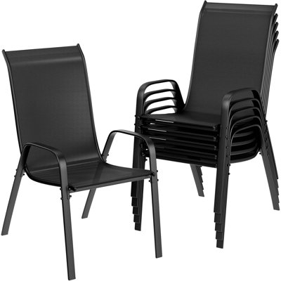 Stackable Outdoor Patio Dining Side Chair