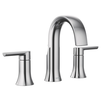 Garniture et soupape Doux 2H, chrome
