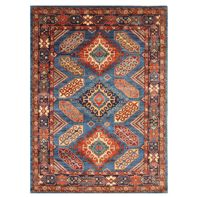 One-of-a-Kind 5'1" x 7'1" Hand Knotted Area Rug