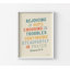 «Bible Saying VI» par Becky Thorns, affiche Romans 12: 12, décor biblique multicolore, idée de cadeau chrétien coloré, cadeau de l'enseignant chrétien