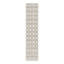 Tapis de style glam à motif géométrique blanc et argenté Glam-70706422