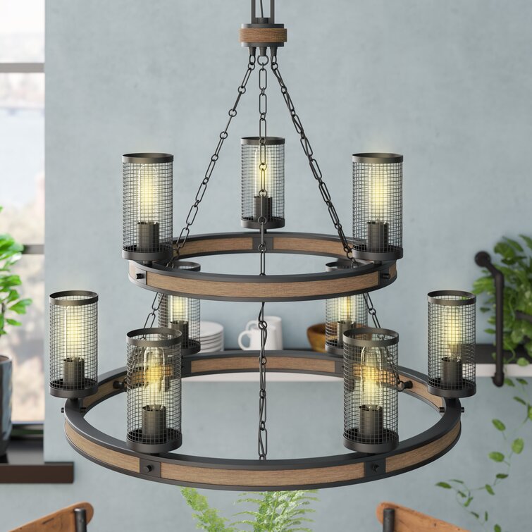 17 Stories 9 - Light Dimmable Chandelier | Wayfair